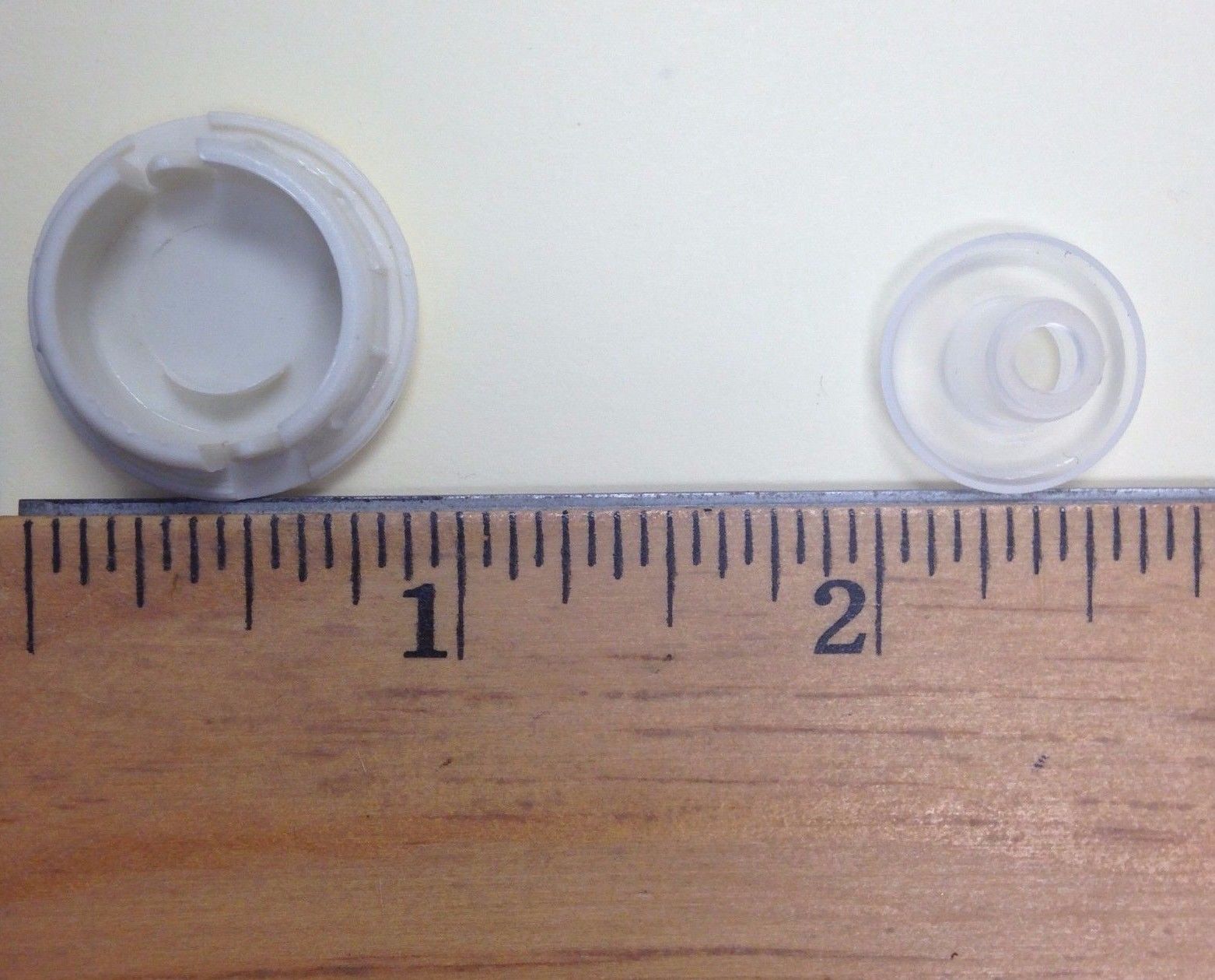 Horizontal Blinds Plastic Bottom Rail Ladder Cord Button Plug, 9/32