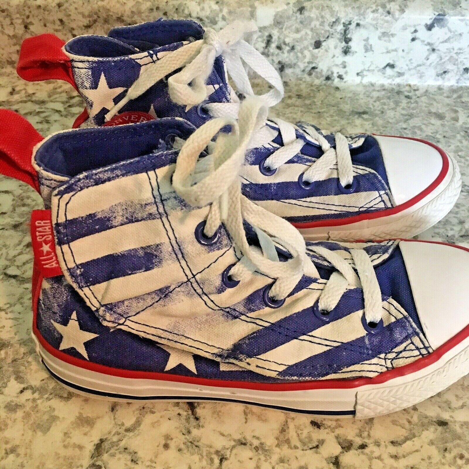 CONVERSE Stripes 4th of July Red White Blue Chuck Taylor CONVERSE Stripes 4th of July Red White Blue Chuck Taylor