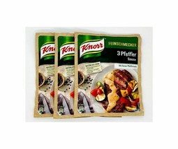 KNORR Fix: 3 Pfeffer 3 Pepper Sauce X 3 Made in Germany FREE SHIPPING - $18.80