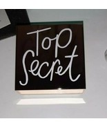 NEW Kate Spade Lenox All That Glistens &quot;Top Secret&quot; Gold Covered Box - $23.38