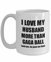 Gaga Ball Wife Mug Funny Valentine Gift Idea for My Spouse Lover from Husband Co - $17.79