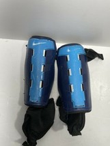 Nike Youth charge soccer shin guards blue Large - £7.35 GBP