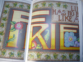 Mary Engelbret Just Between Friends in Cross Stitch Magazine  image 2