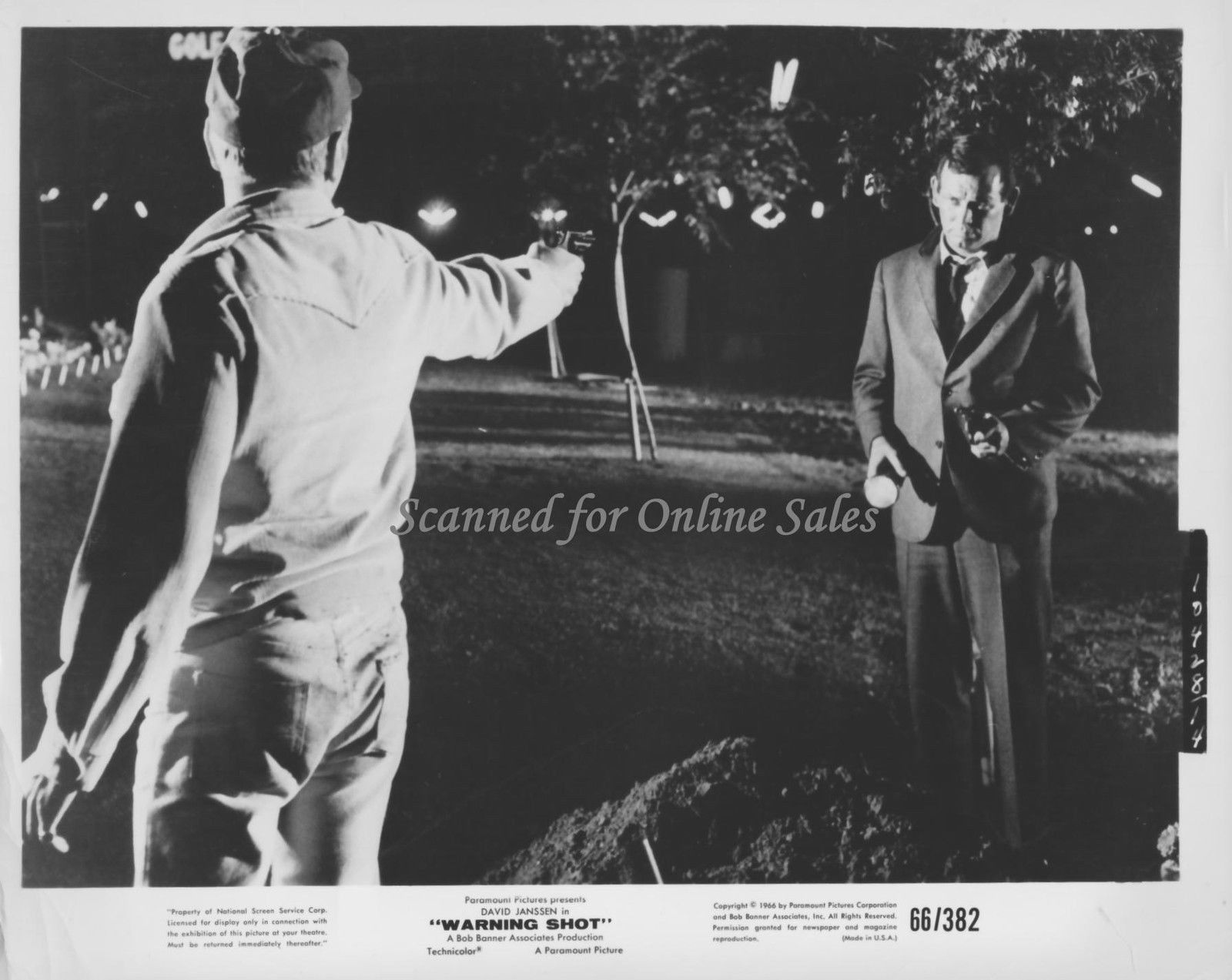 Warning Shot David Janssen 8x10 Original And 50 Similar Items