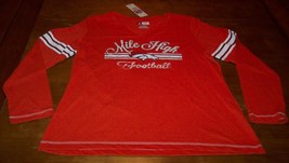 Women's Teen Denver Broncos Nfl Football Long Sleeve T-Shirt 2XL Xxl New w/ Tag - $19.80
