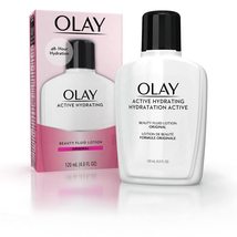 Olay Active Hydrating Beauty Fluid Lotion, 120 mL image 1