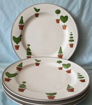 Studio Nova Chateau Garden Y2274 Dinner Plates and Chop Plate total 4 pi... - $33.55
