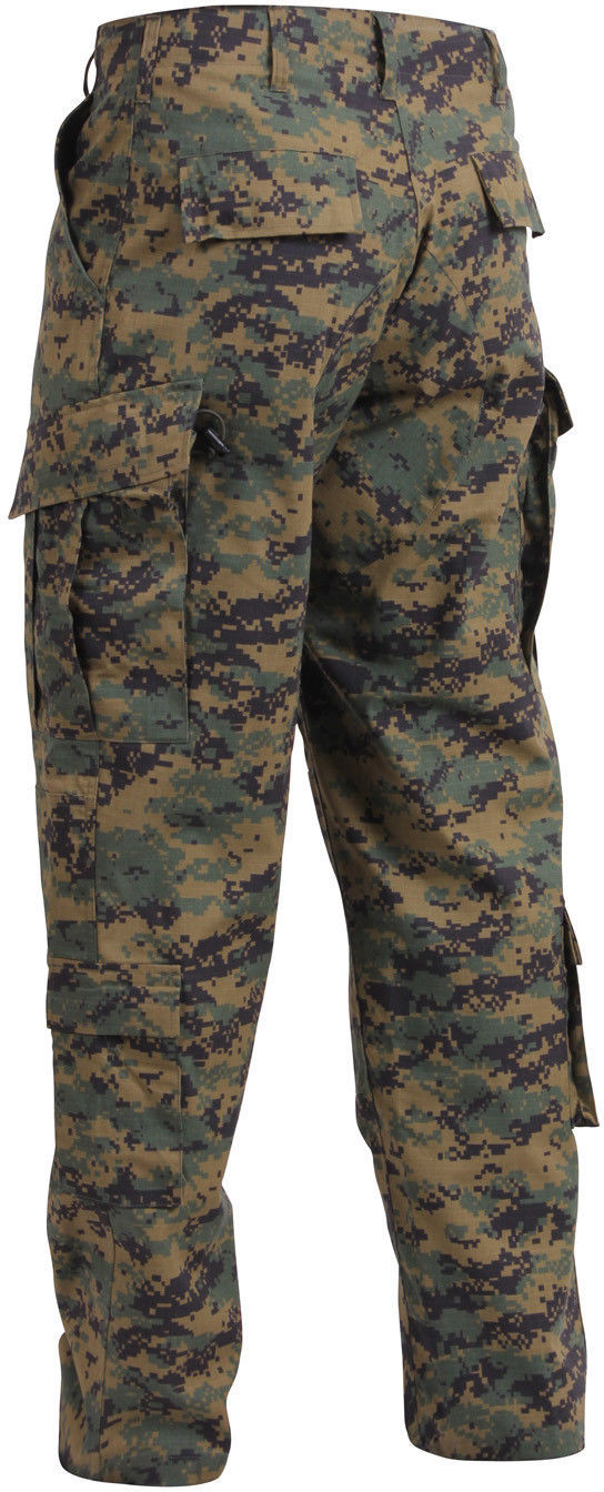 Tactical ACU Pants, Army Combat Uniform Ripstop Milspec Military Cargo ...