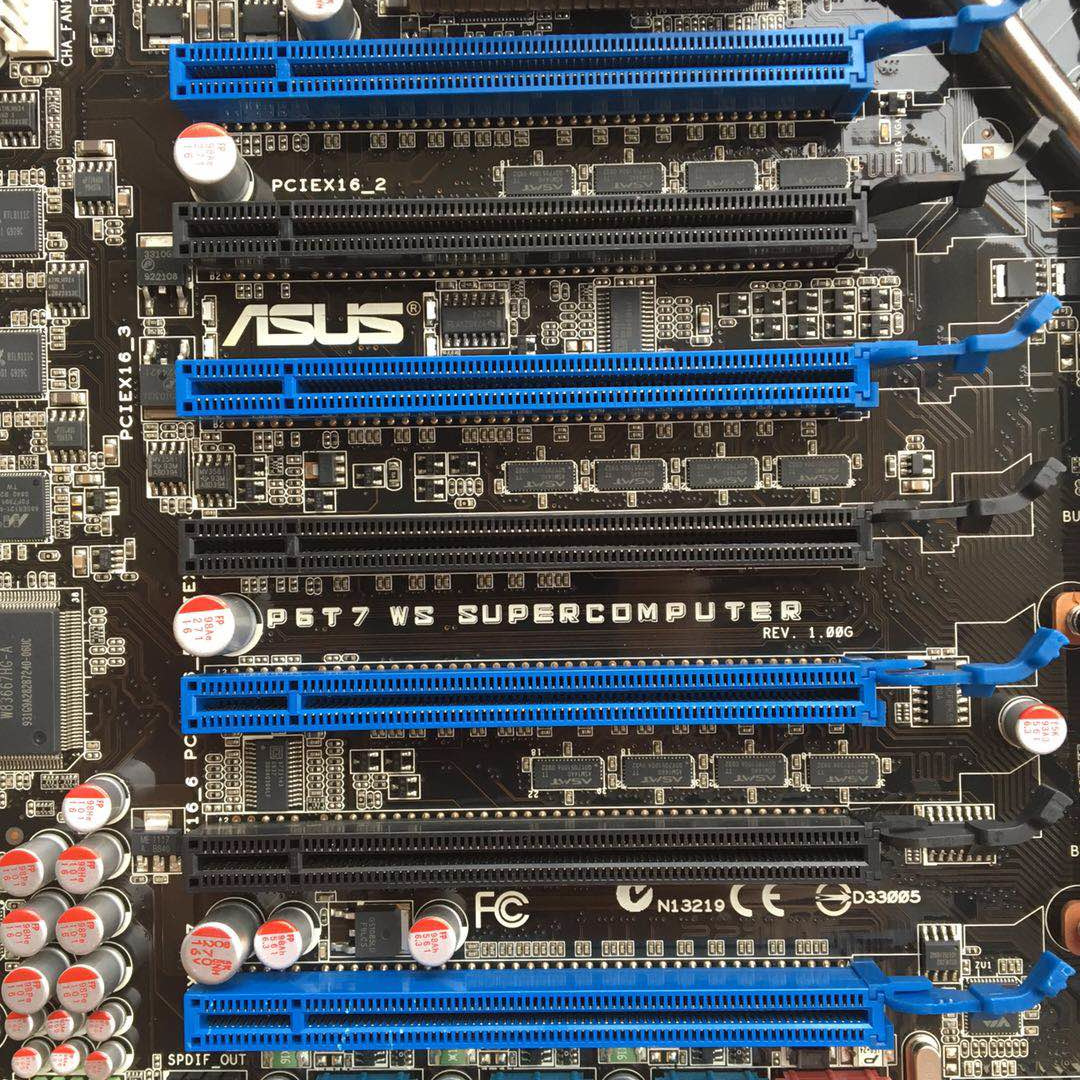 ASUS P6T7 WS SuperComputer Chipset Intel X58 LGA1366 DDR3 Motherboard ...