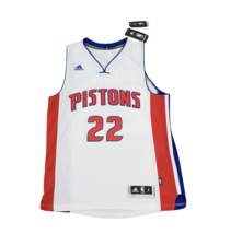 New Adidas M NBA Avery Bradley Autographed Detroit Pistons Basketball Jersey #22 - $79.15