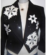 WOW! Awesome! Black Sparkle Rail Horse Show Hobby Halter Jacket Small - $150.00