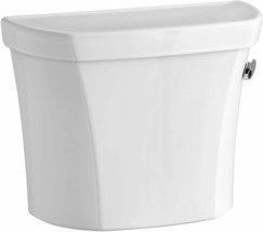 Kohler K-4468-RA-0 Wellworth 1.6 gpf Tank with Right -Hand Trip Lever, White - $57.00