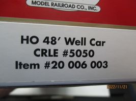 Atlas # 20006003 CRLE 48' Well Car # 5050 HO Scale image 3