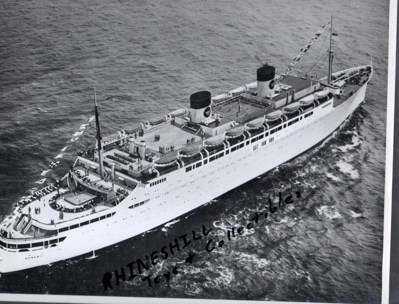 homeric cruise ship 1987