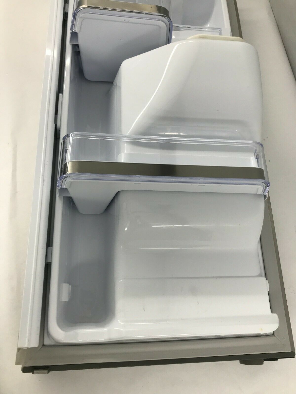 Ice Maker Door For Samsung 28 cu ft. Refrigerator in Stainless Steel