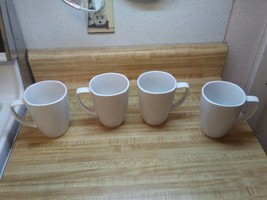 White Corelle Coordinates Porcelain mugs - $18.95