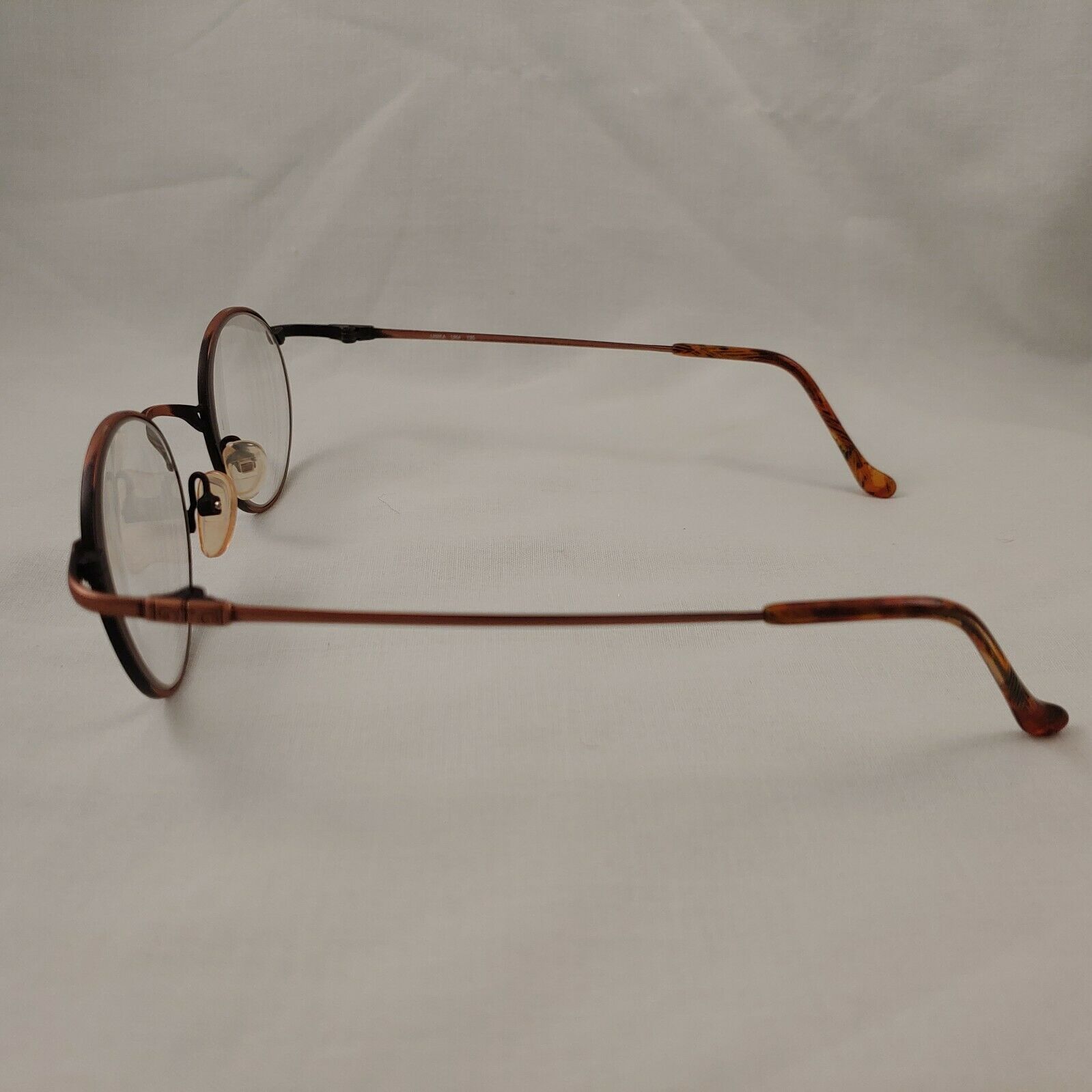 UNIKA Rx Eyeglasses Metal Frames UK4 022 Copper Bronze Tone Round Full