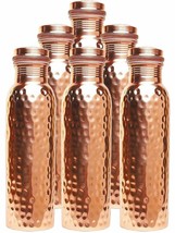 Pure Copper Water Bottles  for Daily Use with Health Benefits 950ml 6Pcs - $83.37