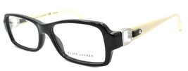 Ralph Lauren RL6107Q 5001 Women's Eyeglasses Frames 53-16-140 Black / Cream - $49.40