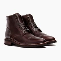 Men&#39;s ankle brown leather Handmade boots - $169.99+
