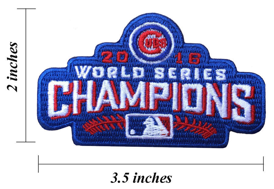 Chicago Cubs World Series Champions 3.5