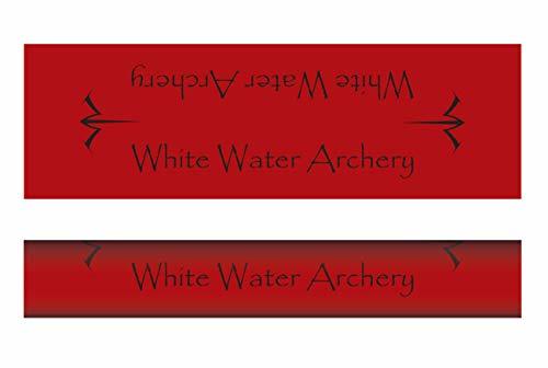 White Water Archery WWA Red Solid Color Icon Stabilizer Wrap Protection Choose L