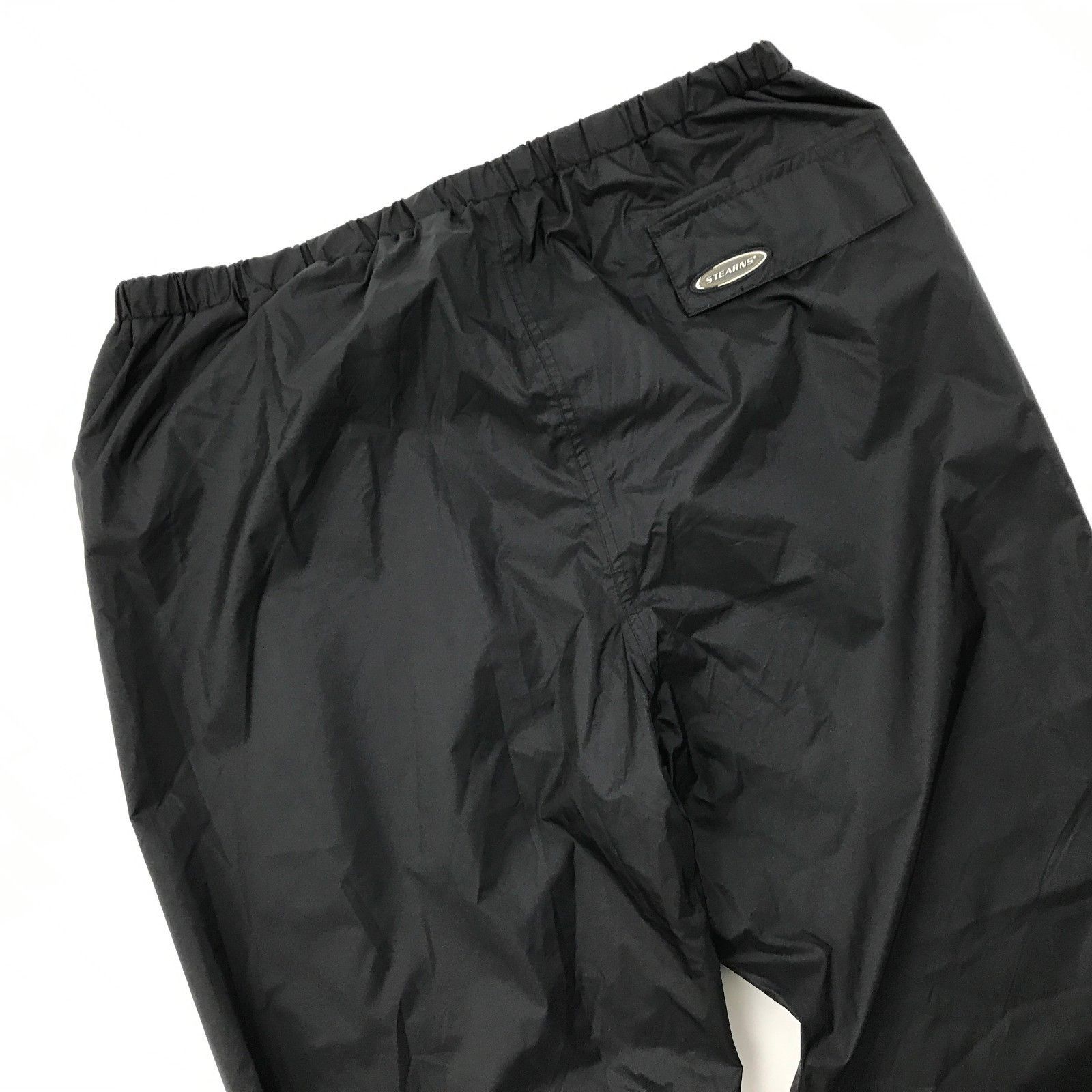 STEARNS DRY WEAR Joggers Size Extra Large Black Waterproof Pants NYLON ...