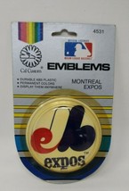 Vintage Cal Customs Montreal Expos Plastic Vehicle Emblem V2 - $12.99