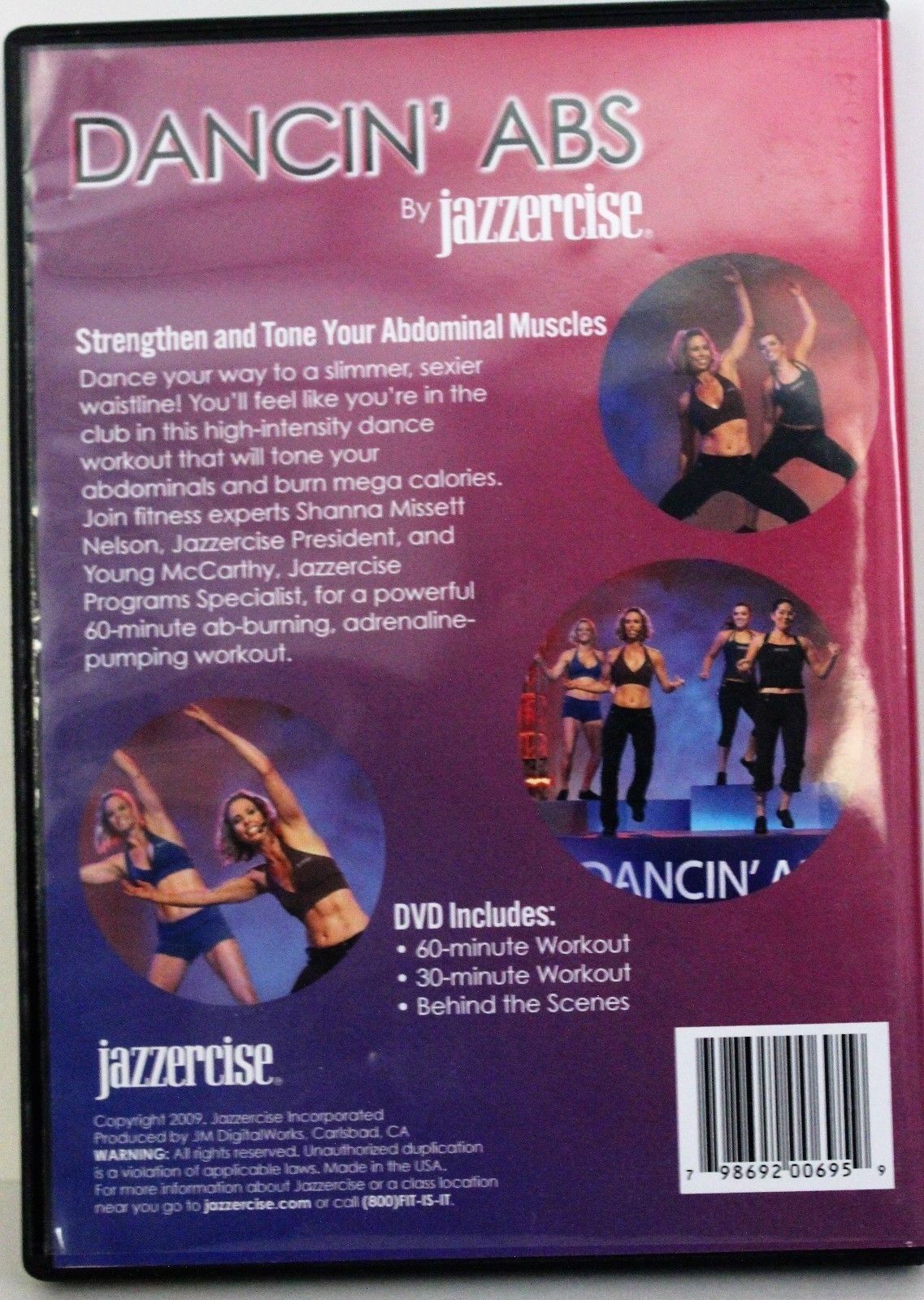 NEW Dancin Abs Jazzercise highintensity core dance