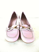 Franco Sarto Lavender Slip On Loafer Heels Pumps Shoes Womens 8 M (SW18) - $28.00