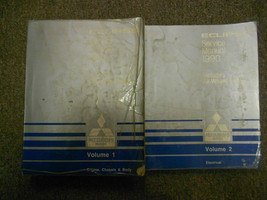 1990 Mitsubishi Eclipse Service Repair Shop Workshop Manual Set Factory Oem X - $197.99