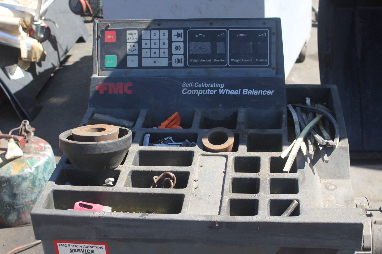 FMC Self Calibrating Computer Wheel Balancer 4100SC Parts & Accessories