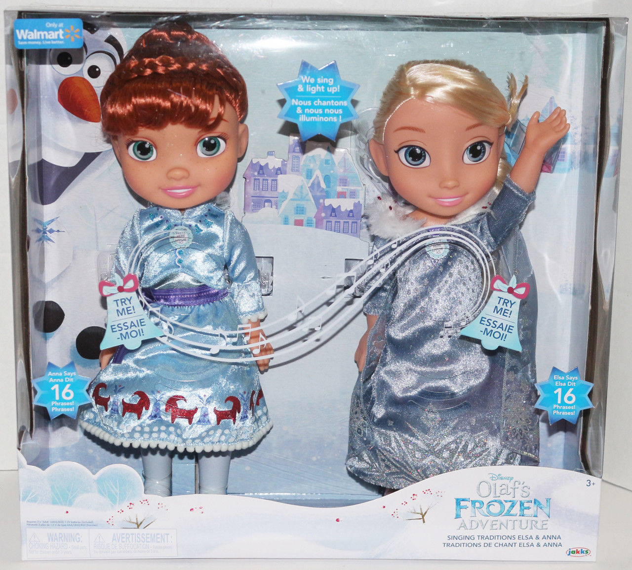 frozen olaf adventure dolls