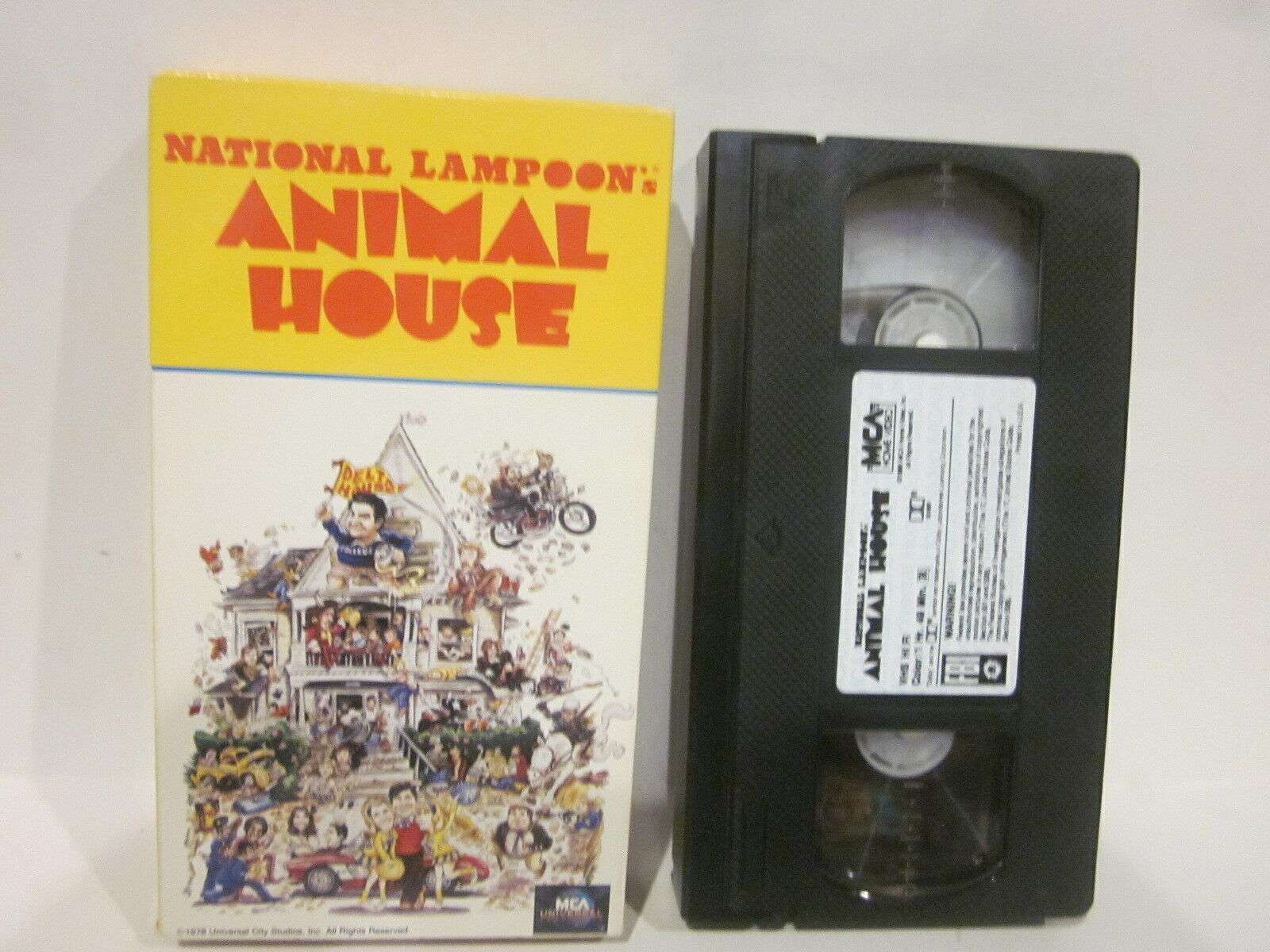 National Lampoons Animal House VHS Tape (1990, MCA) - VHS Tapes