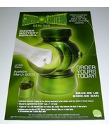 Green Lantern Abin Sur DC Comics Direct power battery replica promo post... - $40.00
