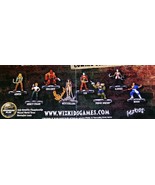 Hero Clix poster: Shi/Judge Dredd/Danger Girl/Witchblade/Hellboy/Kabuki/... - $40.00