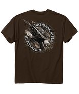 Buck Wear Men&#39;s NRA Avenging Eagle T-Shirt, Chocolate, Medium - $17.77