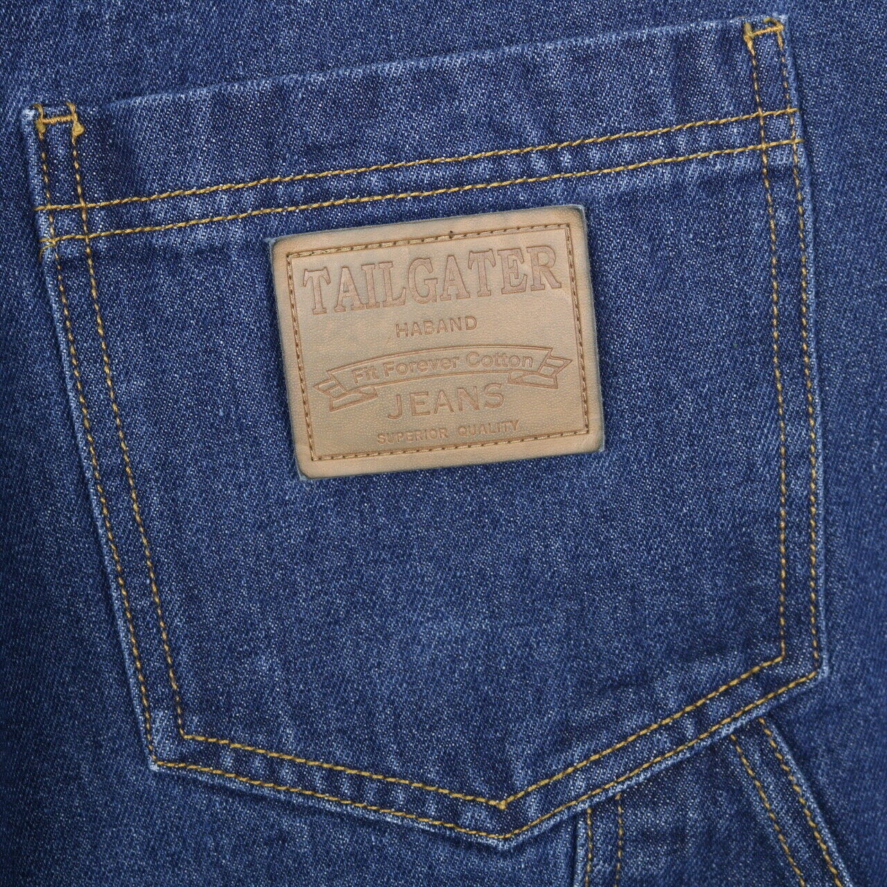 The Haband Tailgater Mens Carpenter Jeans Size 40S 40 Expandable ...