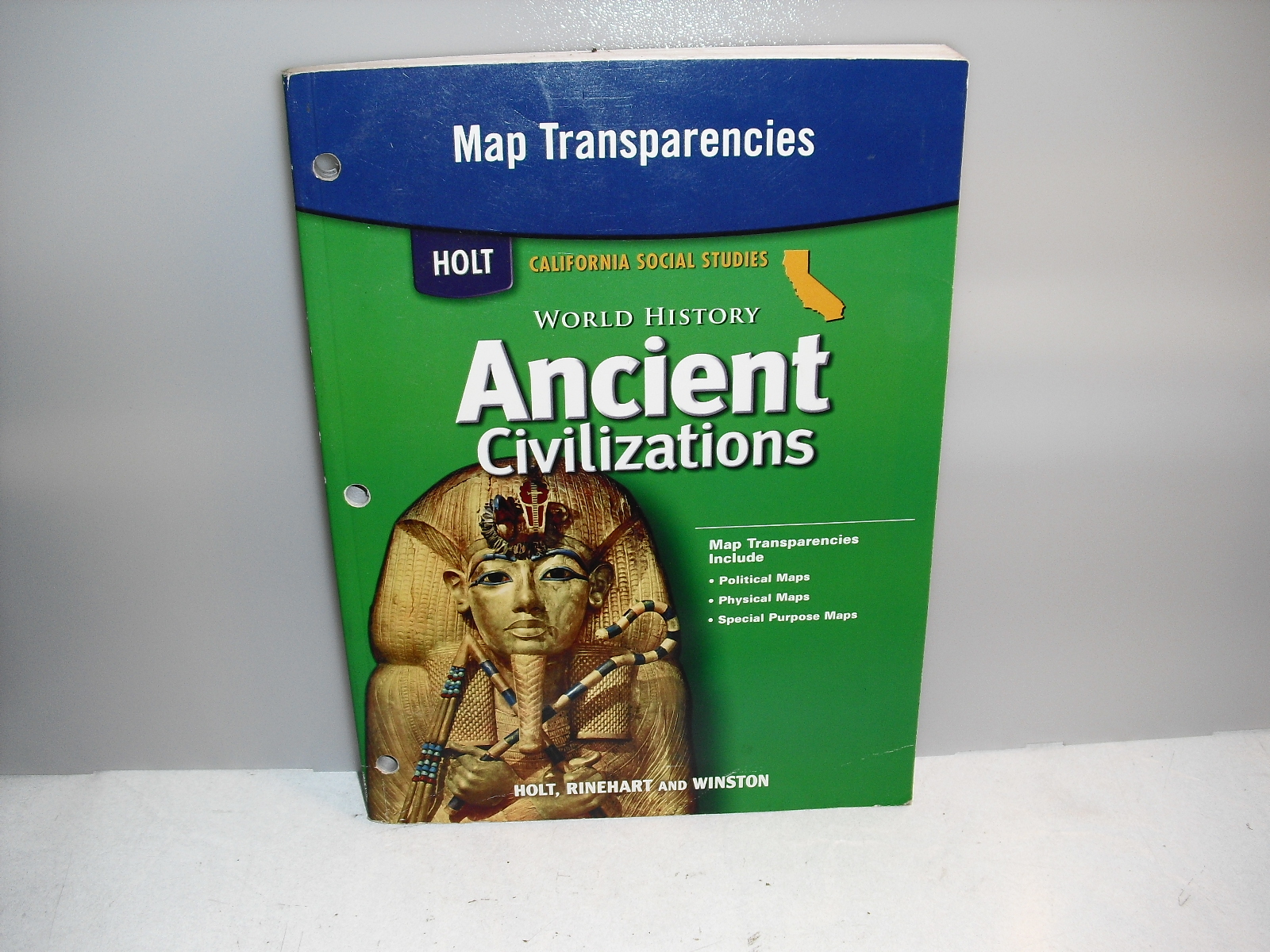 ancient civilizations california social studies map transparencies