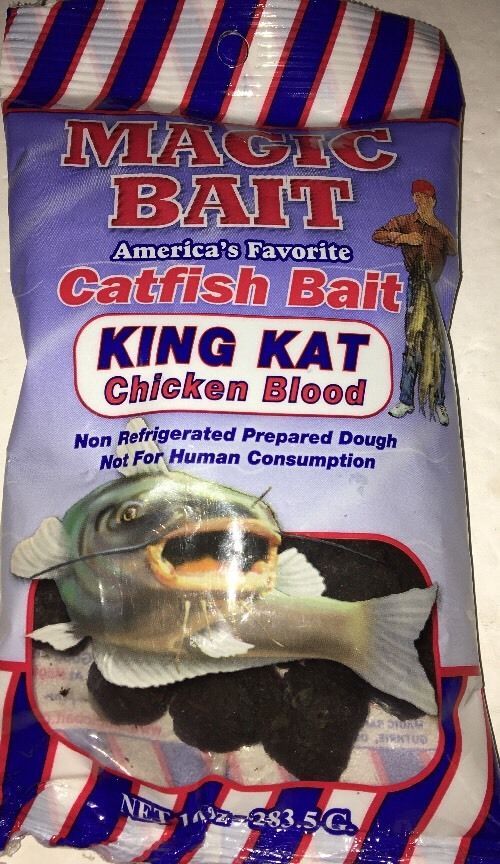 Magic Bait 7112 Cubed Catfish Bait 10oz King Kat Blood Fishing Lure