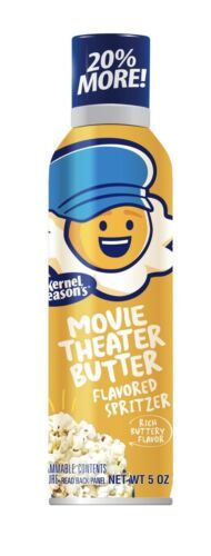 Kernel Season's Movie Theater Butter Flavored Spritzer 5 oz New