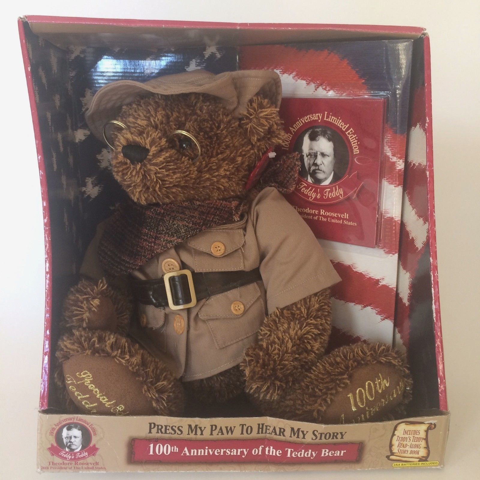 dan dee 100th anniversary teddy bear