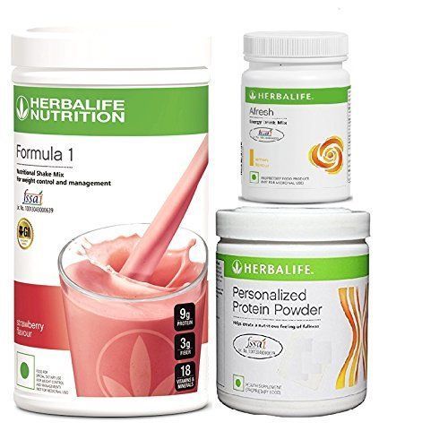 Herbalife Combo Formula 1 Strawberry + Formula 3 Protein Powder