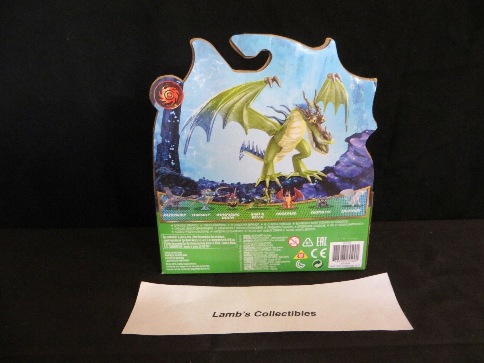 How to train your Dragon 3 The Hidden World Green Monstrous Nightmare