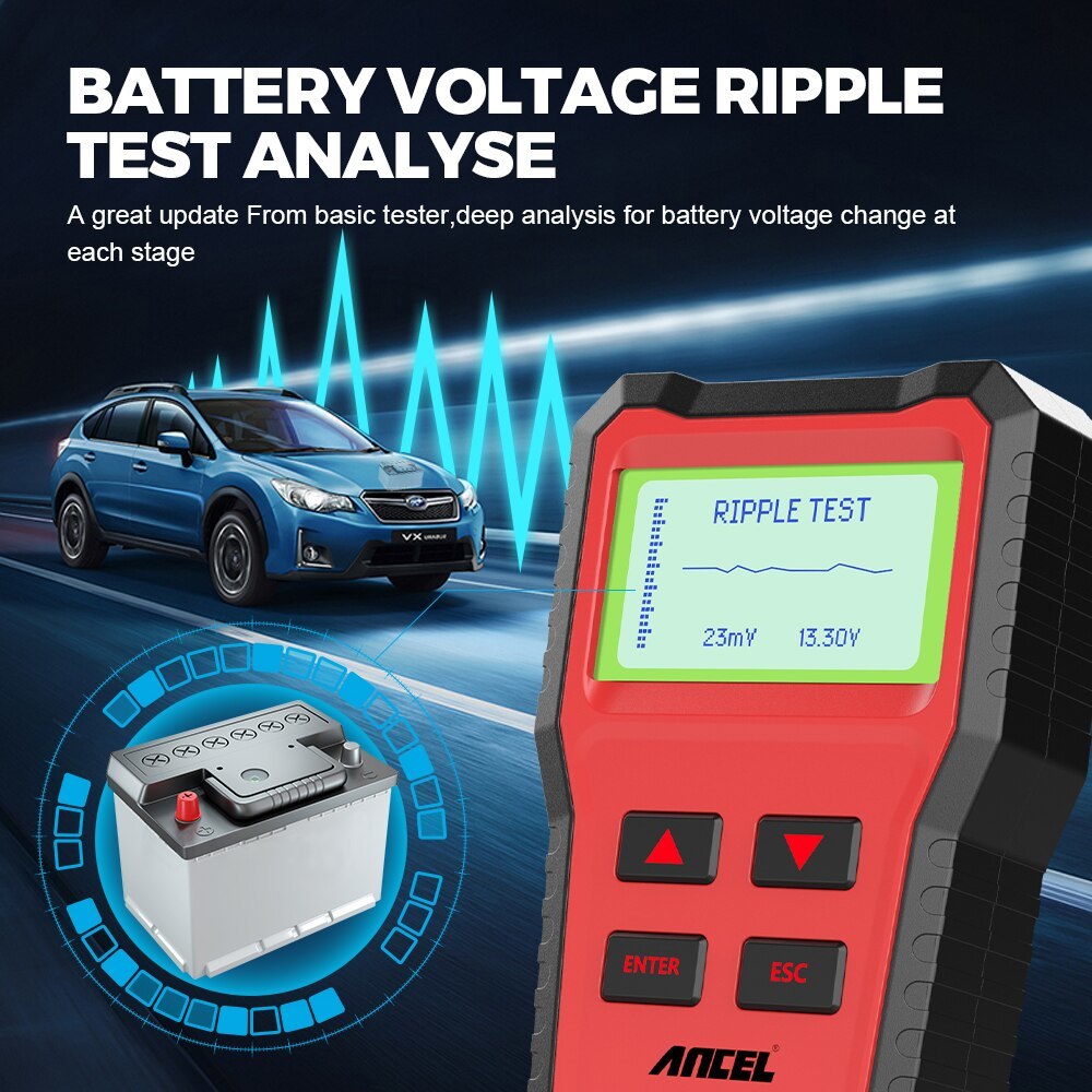 ANCEL BST100 Car Battery Tester 12V Battery and similar items