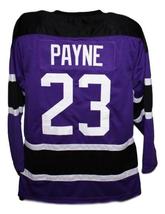 Any Name Number Morris Brown College TV Show Hockey Jersey Payne Purple Any Size image 5