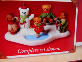 Hallmark Keepsake Ornament Snow Cub Club Set of 5 Hollyday Hill 2002 in ... - $13.85