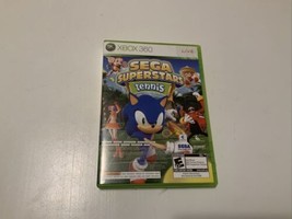 Sega Superstars Tennis Xbox 360 Game &amp; Xbox Live Arcade Disc - $9.90
