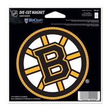 NHL Boston Bruins 4 inch Auto Magnet Die-Cut by WinCraft - $13.99