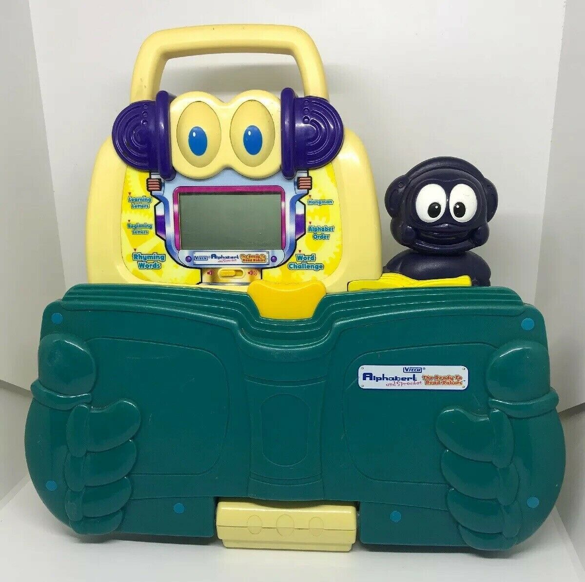 Vintage Vtech Alphabert and Sprocket The Ready to Read Robots Tested ...